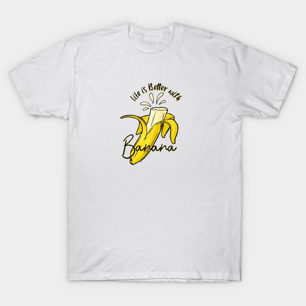 Banana T-Shirt by TambuStore